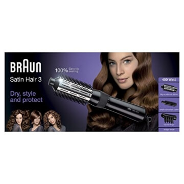 Braun Satin Hair 3 AS330 Airstyler Warmluft-Lockenbürste Glättungsbürste