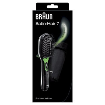 Braun Satin Hair 7 Haarbürste BR730 IonTec mit Etui schwarz