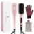 Haarglätter Glättbürste MCH Rosa 2-in-1 Ionisch