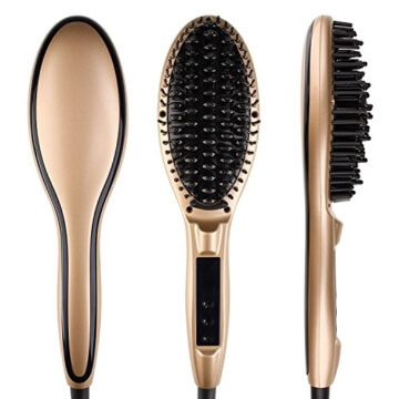 Minkle Professionale Glättbürste Golden -