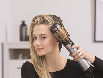 Remington Keratin Protect rotierende Warmluftbürste AS8810, 2 Rundbürstenaufsätze,1000 Watt - 5